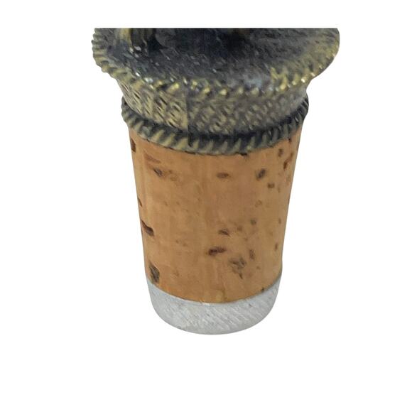 Dewar’s 12 Vintage Pewter Bottle Stopper Scottish Highlander Figurine Barware - Picture 9 of 10